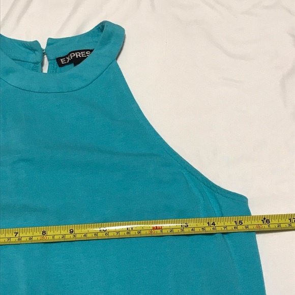 Express High Halter Neck A Line Dress - Picture 7 of 13